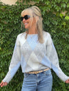 Fabulous Argyle Crewneck Sweater | SW267