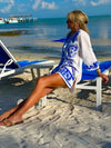 100% Cotton Embroidered Tunic/Cover-Up | T240