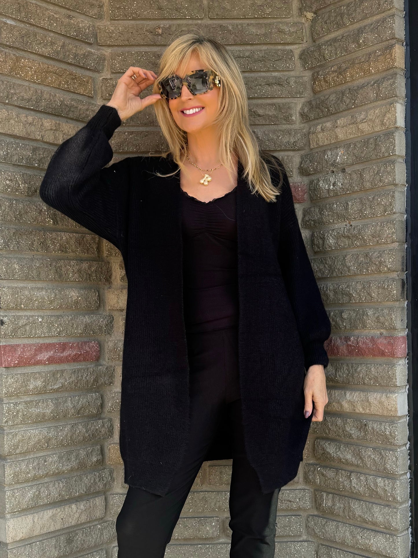 Reagan Ribbed Cardi | C609