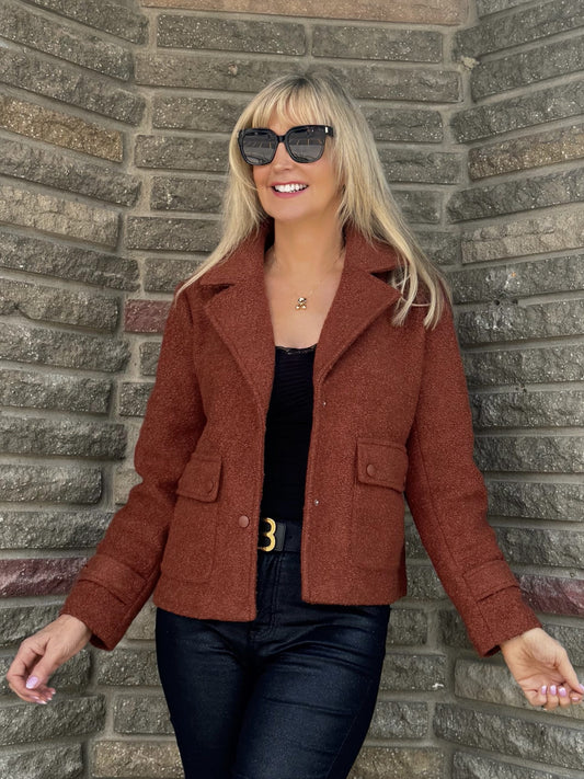 Bridget Bouclé Jacket | JK614