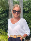 One-Size Roma Italian Knit Top | T308