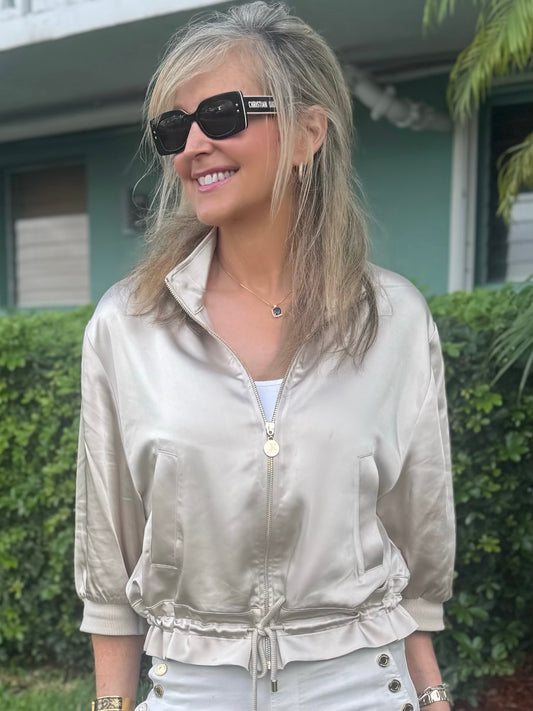 Robin's Fave Satin Jacket | R274