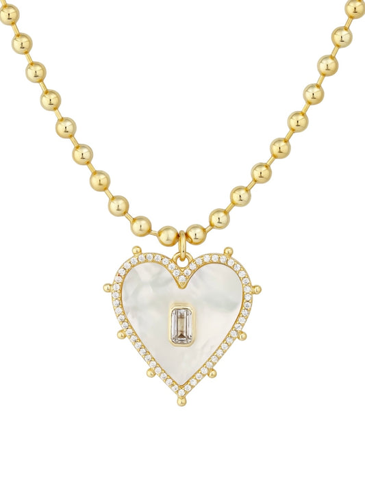 Hailey Heart Necklace