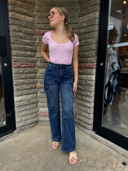 Universally Flattering Cargo Jeans | JN612