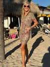 100% Linen Italian Dress | D208
