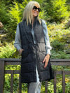 Fashionable Long Puffer Vest | V205