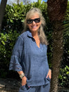 100% Linen Amore Italian Top | T310