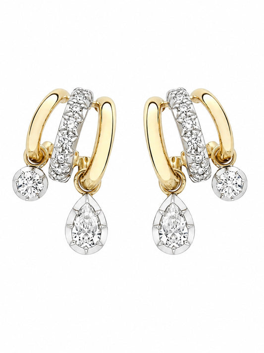 Belle Multi Hoop Earrings