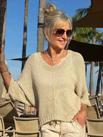 La Dolce Italian Knit Top | T276