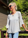 Super Lightweight Striped Top | T346