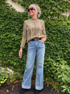 High Rise Jean With Cuff | JN222