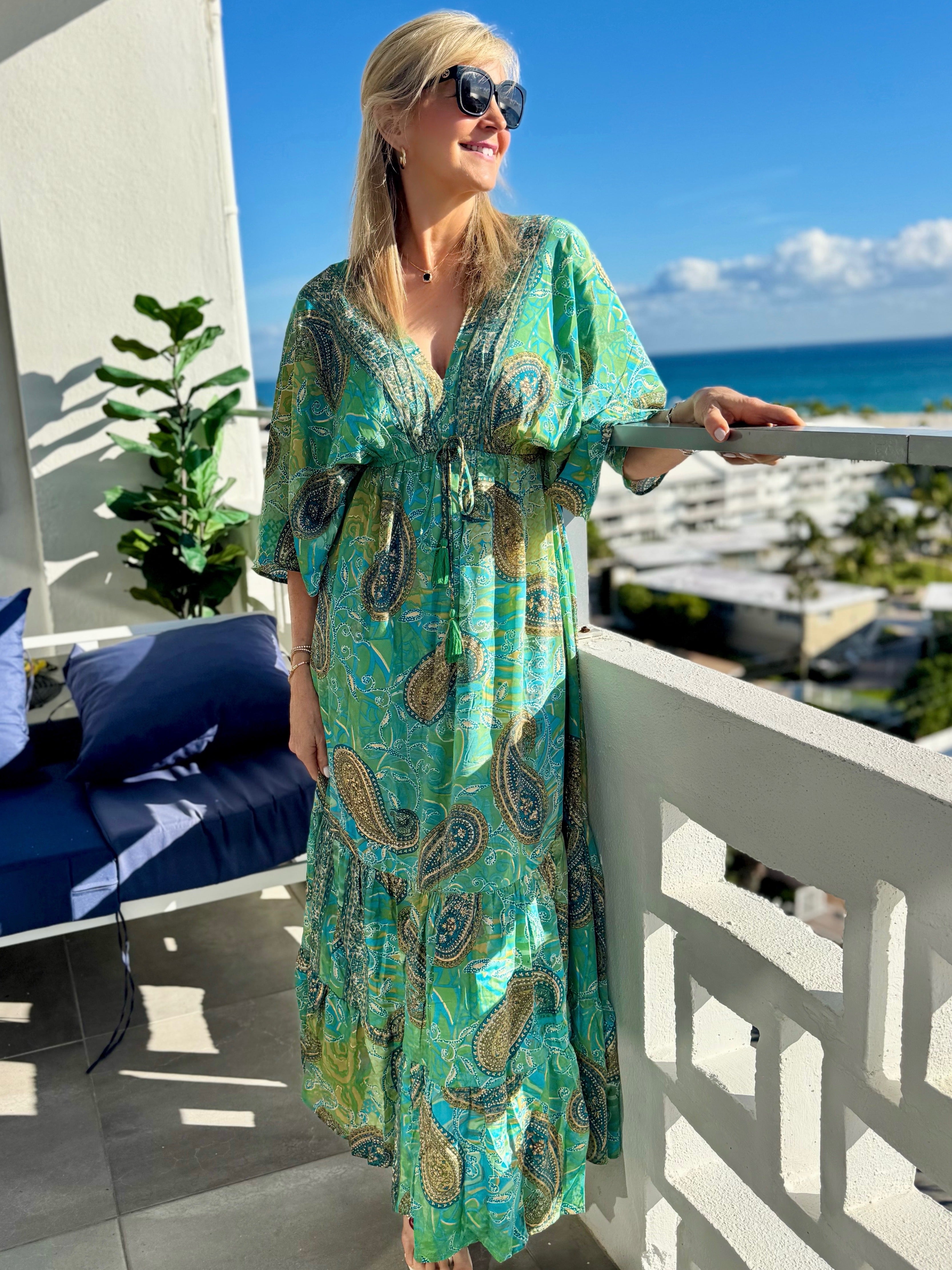 St. Tropez Silk Blend Dress | D210 (Preorder) – Artizan