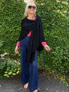 Pretty In Sparkle Wrap Poncho | P201