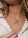 Collier avec initiales en forme de bulle | BE100