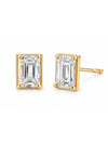 Belle Rectangular CZ Stud