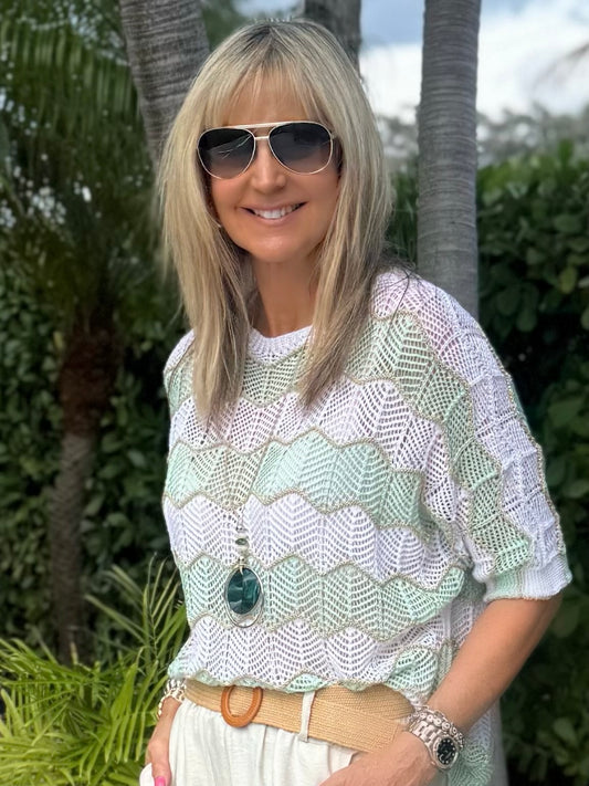 La Dolce Knit Italian Top | T307