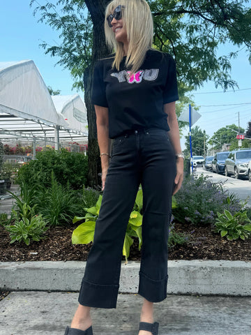 Cool-Girl Cuffed Jean | JN637