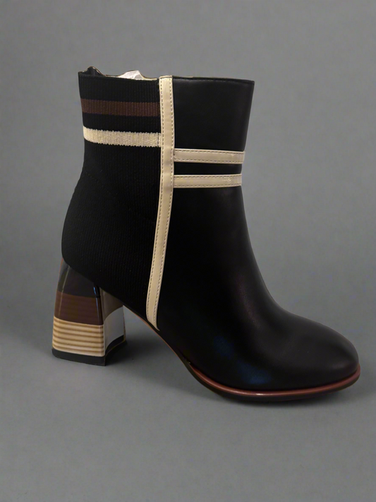 Fabulous Ankle 3-Tone Bootie | BT204