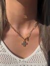 Monaco Cross Necklace
