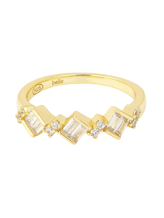 Baguette CZ Ring