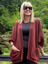 Cozy Knit Cardi With Pockets | C231