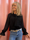 Cool Girl Polka Dot Blouse | T363