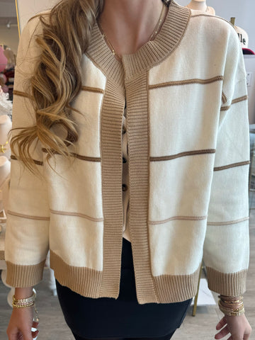 Neutral Pallet Cardigan | C615