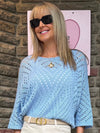 Fabulous Italian Crochet Top | T345