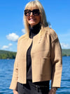 Classy Lady Knit Jacket With Button Details | JK213