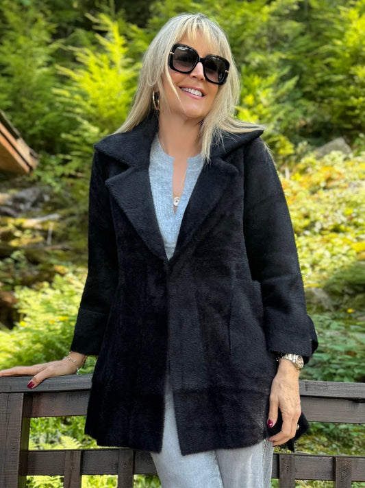 A-Line Swing Style Pea Coat | JK215