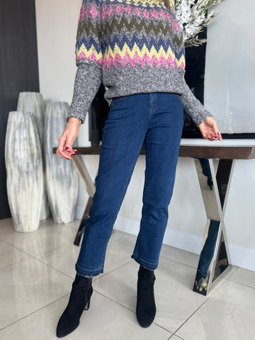 Raw Edge 5 Pocket Ankle Denim | JN207