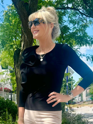 JR Ruffled Top | R808