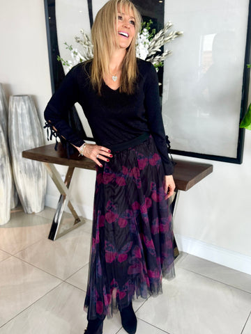 Fab Reversible Butterfly Princess Skirt | SK205