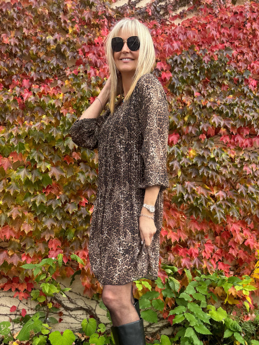 4 Season Animal Print Dress | D201