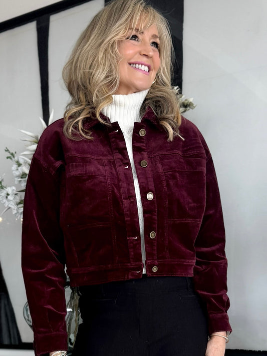 Fashionable Corduroy Jacket | JK209