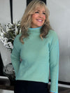 Rockin’ Ribbed Mock Neck Sweater | SW208