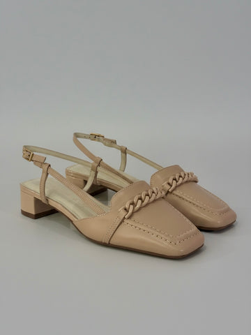 Bella Chain Slingback Flats | SA215