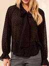 Cool Girl Polka Dot Blouse | T363