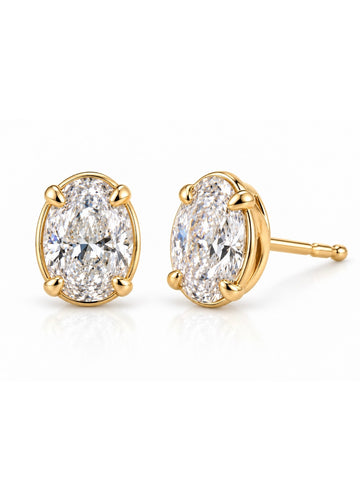 Belle Round CZ Stud