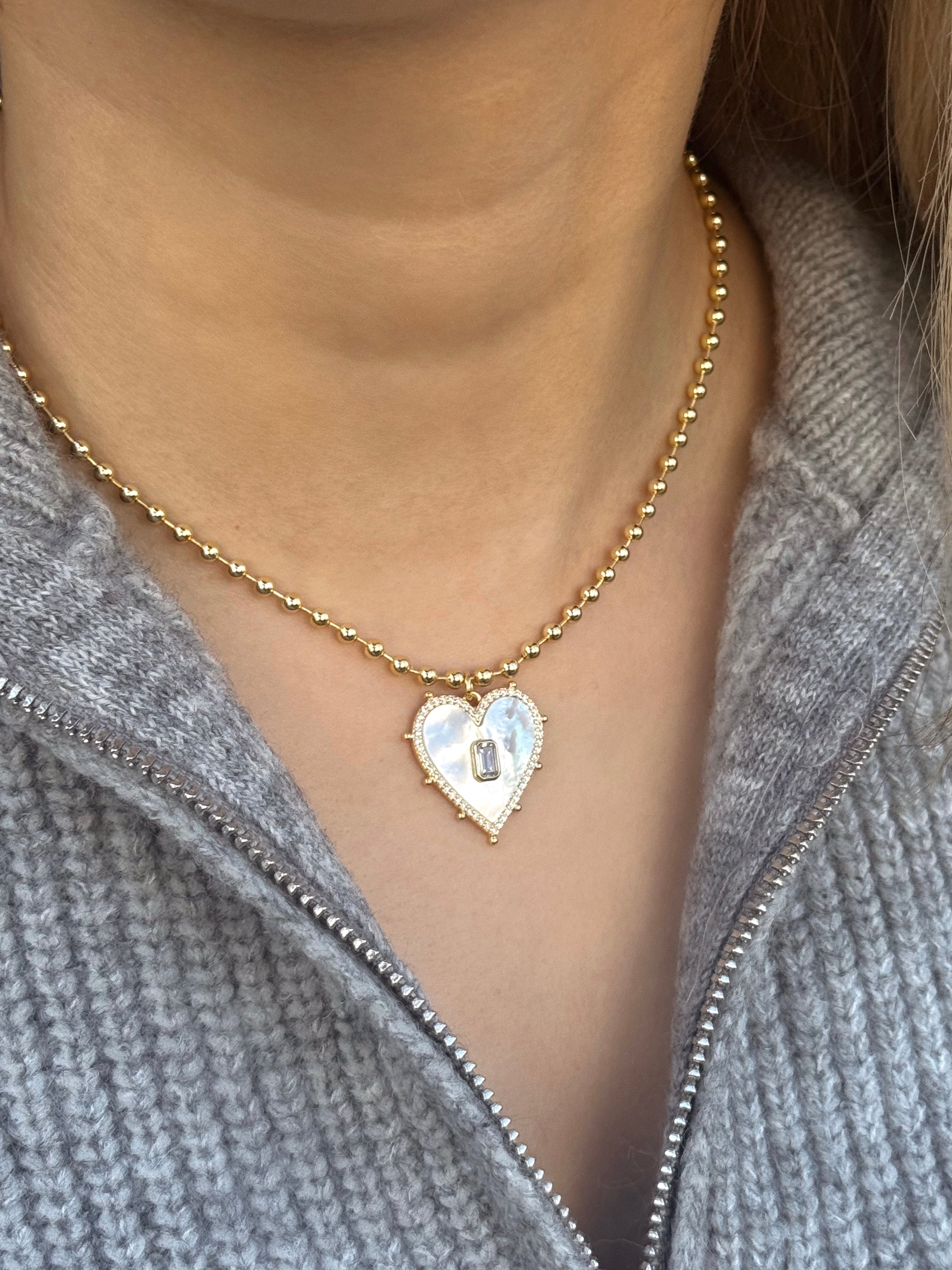 Hailey Heart Necklace – Artizan