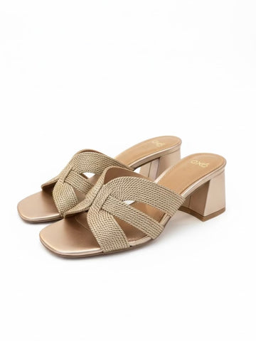 Shimmer Block Heel | SA223