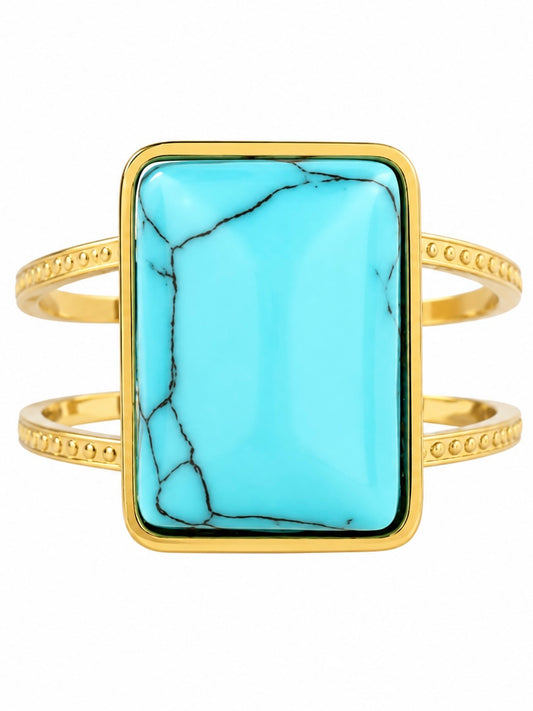 Azure Adjustable Ring