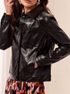 Faux Leather Cool Girl Jacket | JK242