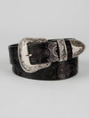 Embossed Leather Western Belt | BLT127