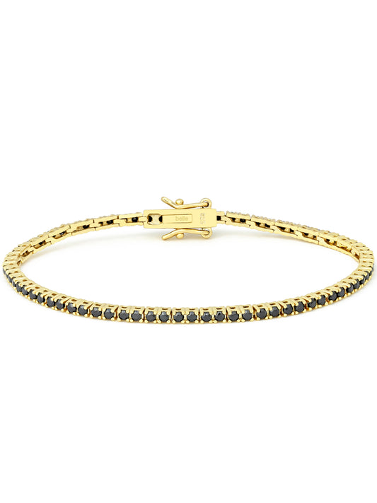 Midnight CZ Tennis Bracelet