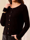 Wear 2 Ways Top With Buttons | T361