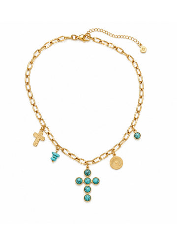 The Isla Cross Necklace