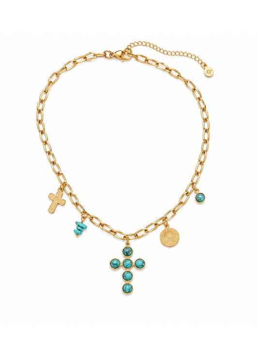 The Isla Cross Necklace