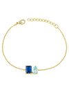 Double Belle Birthstone Bracelet