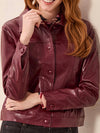 Faux Leather Cool Girl Jacket | JK242
